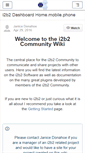 Mobile Screenshot of community.i2b2.org